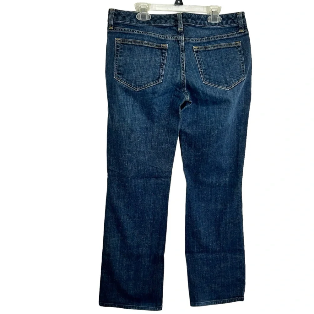 Banana Republic Straight Leg Dark Wash Stretch Jeans EUC sz 26/8S